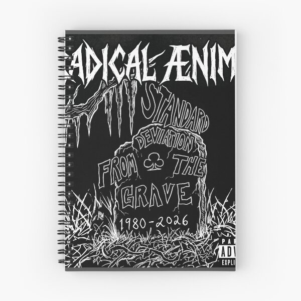 Item preview, Radical Aenima - Standard Deviation from the Grave cover art designed and sold by radicalaenima.