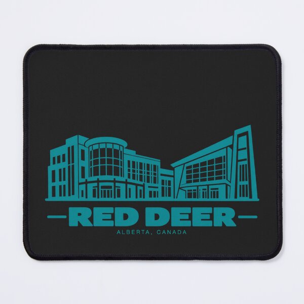 Item preview, Red Deer Alberta Canada Line Art Landmark Poster designed and sold by CMYKStudio.