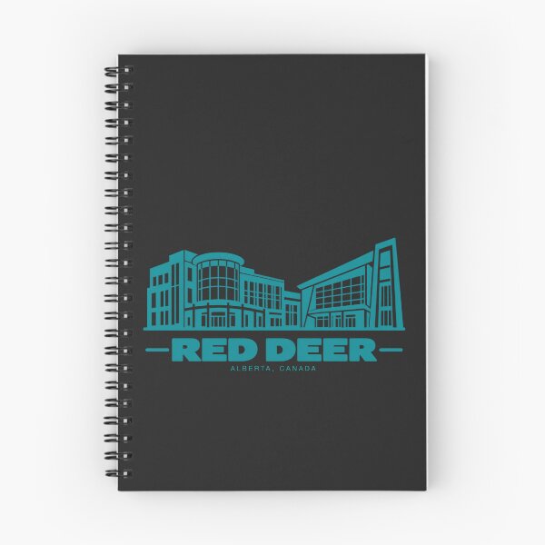 Item preview, Red Deer Alberta Canada Line Art Landmark Poster designed and sold by CMYKStudio.