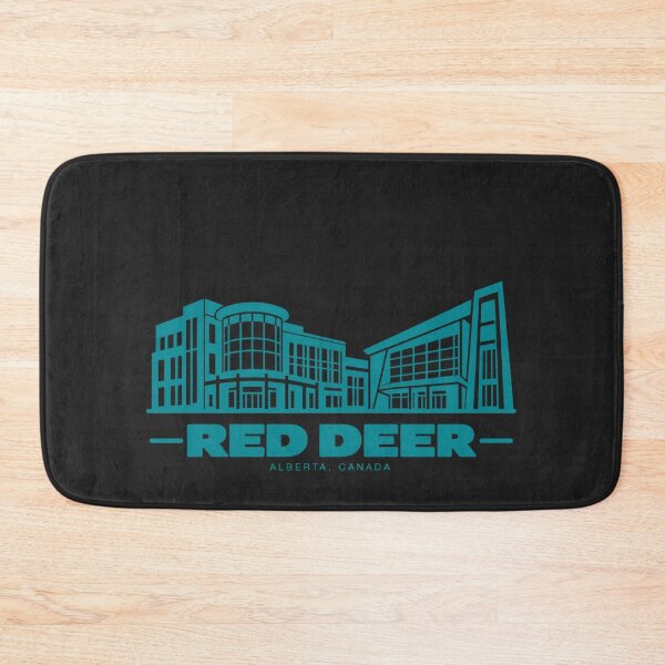 Item preview, Red Deer Alberta Canada Line Art Landmark Poster designed and sold by CMYKStudio.