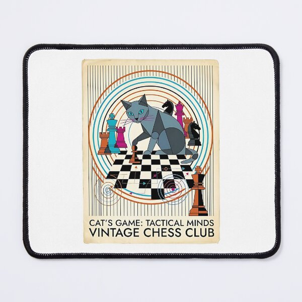 Item preview, Russian Blue Chess Master designed and sold by PictoVibe.