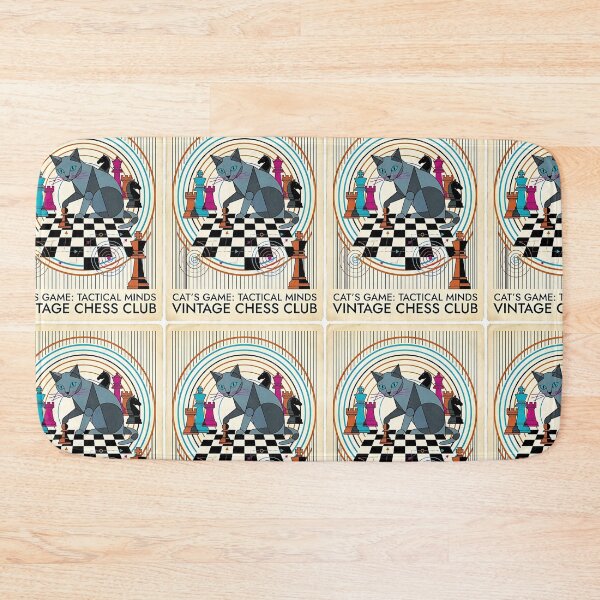 Item preview, Russian Blue Chess Master designed and sold by PictoVibe.