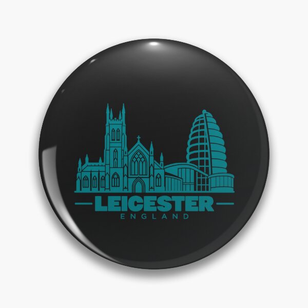 Item preview, Leicester England Line Art Landmark Poster designed and sold by CMYKStudio.