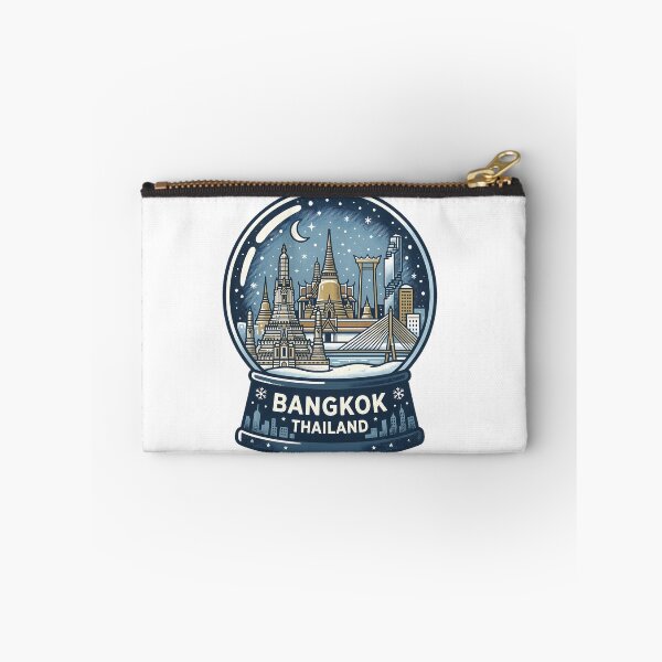 Item preview, Vintage Bangkok Snow Globe Travel Badge designed and sold by k3rstman1.