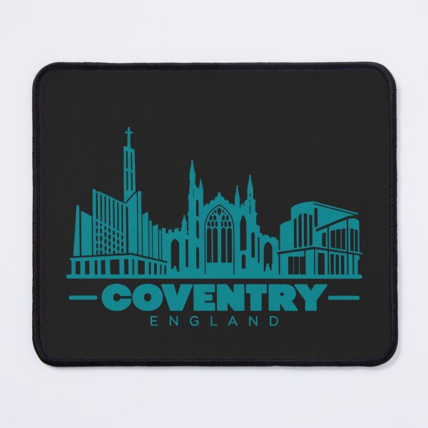 Item preview, Coventry England Line Art Landmark Poster designed and sold by CMYKStudio.