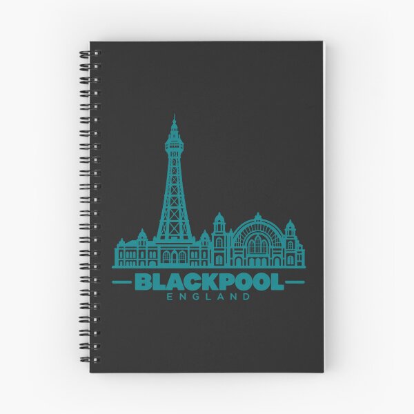 Item preview, Blackpool England Line Art Landmark Poster designed and sold by CMYKStudio.