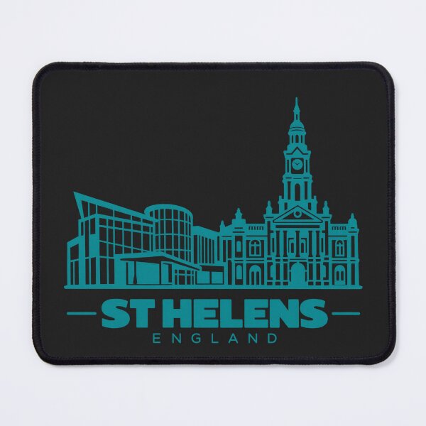 Item preview, St Helens England Line Art Landmark Poster designed and sold by CMYKStudio.