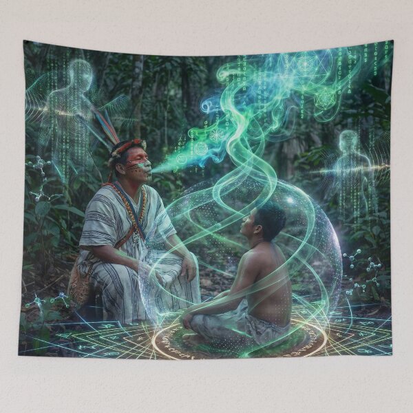 Item preview, Ancient Wisdom — Soul Healing · Unique Spiritual Art designed and sold by RoninGangStudio.