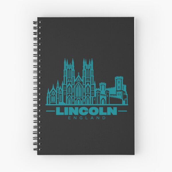 Item preview, Lincoln England Line Art Landmark Poster designed and sold by CMYKStudio.