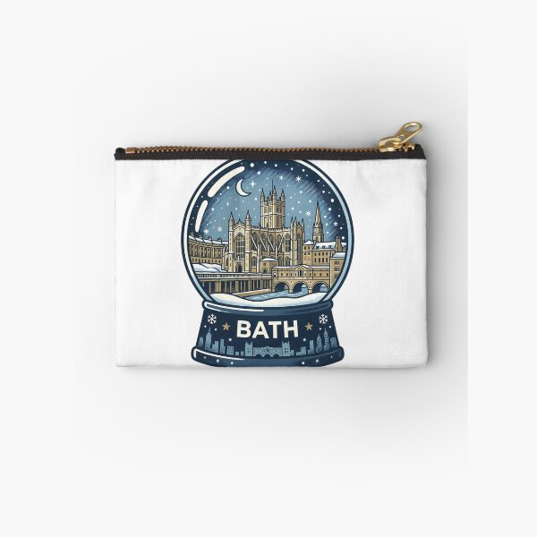 Item preview, Vintage Bath Snow Globe Travel Badge designed and sold by k3rstman1.