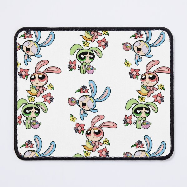 Item preview, Cute Bunny Onesie Heroines Easter Vibe - Y2K Retro Cartoon Trio designed and sold by Billy Morfo™.