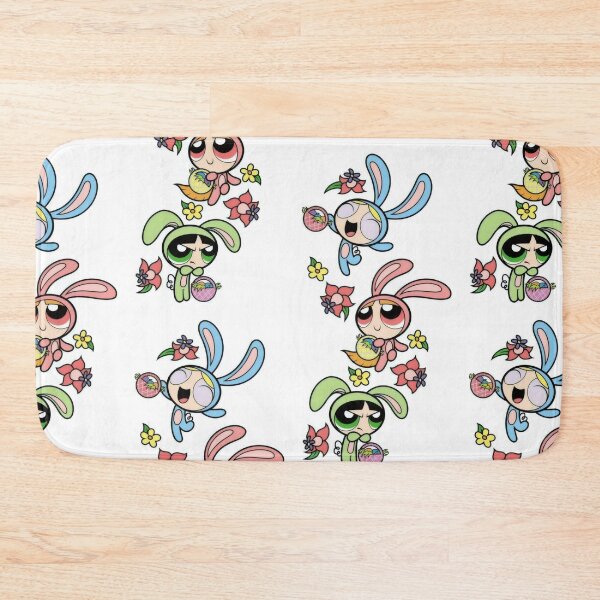 Item preview, Cute Bunny Onesie Heroines Easter Vibe - Y2K Retro Cartoon Trio designed and sold by Billy Morfo™.