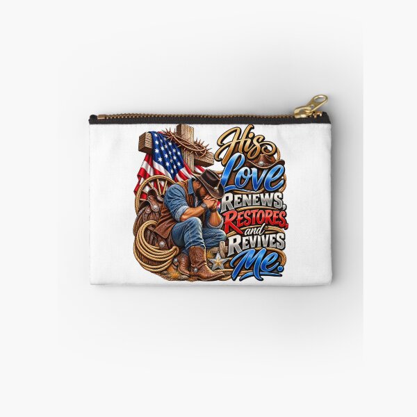 Item preview, His Love Renews, Restores & Revives Me - Male Americana designed and sold by LiveInWorship.