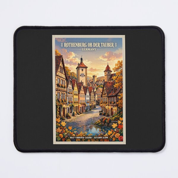 Item preview, Rothenburg ob der Tauber — The Fairytale Town designed and sold by DibujandoPorfa.