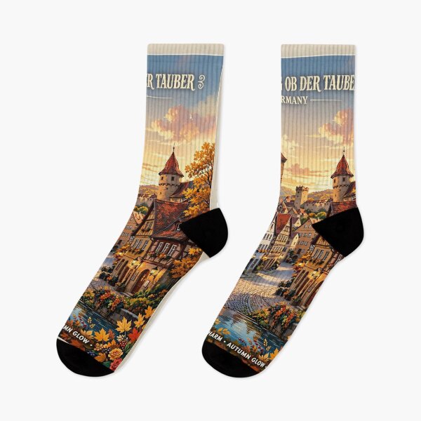 Item preview, Rothenburg ob der Tauber — The Fairytale Town designed and sold by DibujandoPorfa.