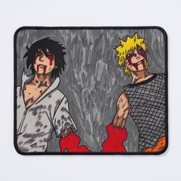 Item preview, Naruto vs Sasuke Final Battle (FAN ART) designed and sold by Amanda-Drawing.