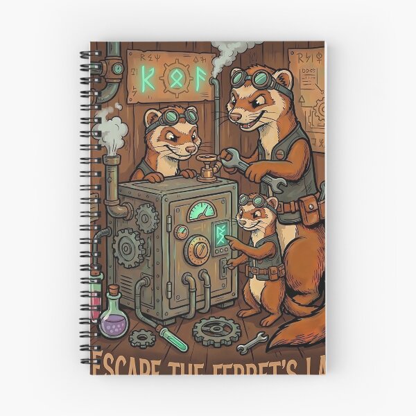 Item preview, Ferret Escape Room Designer designed and sold by PictoVibe.