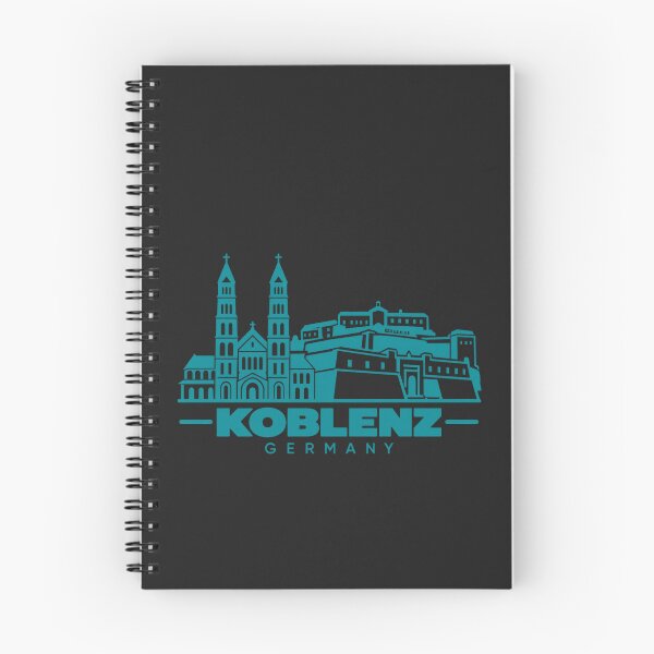 Item preview, Koblenz Germany Line Art Landmark Poster designed and sold by CMYKStudio.