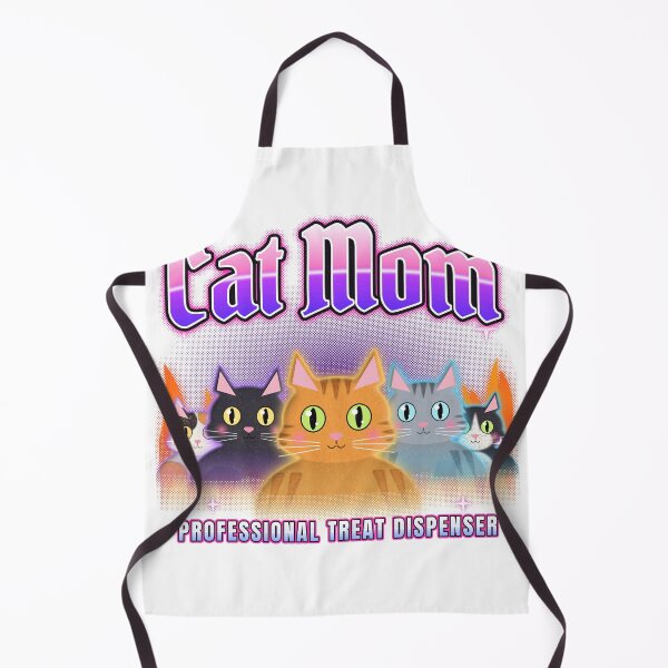 Item preview, Cat Mom Vintage 90s Bootleg Style Cat Lover designed and sold by Good Little Days.