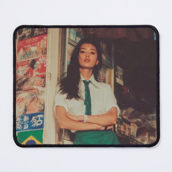 Item preview, Retro 90s Asian Streetwear Fashion Green Skirt - Vintage Store Aesthetic Portrait designed and sold by Billy Morfo™.