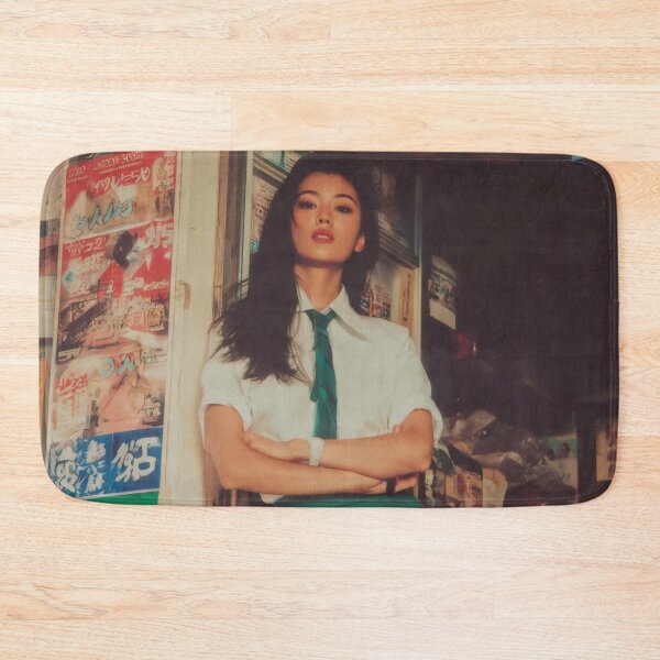 Item preview, Retro 90s Asian Streetwear Fashion Green Skirt - Vintage Store Aesthetic Portrait designed and sold by Billy Morfo™.