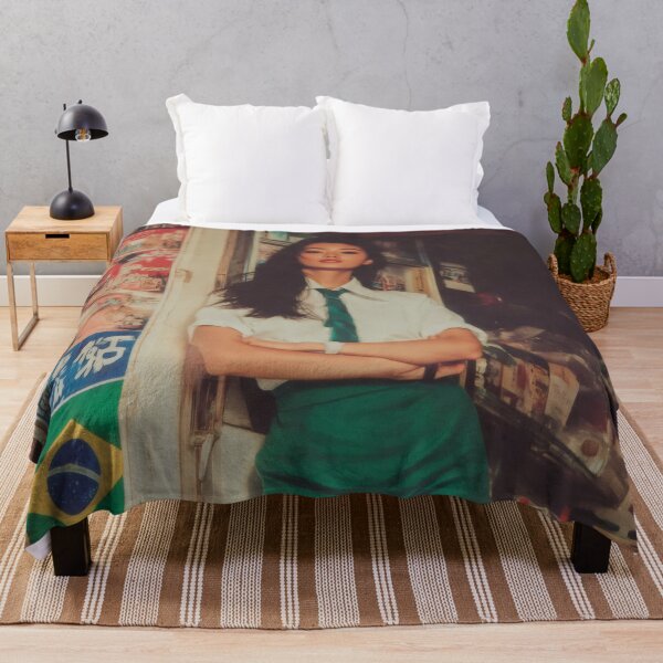 Item preview, Retro 90s Asian Streetwear Fashion Green Skirt - Vintage Store Aesthetic Portrait designed and sold by Billy Morfo™.