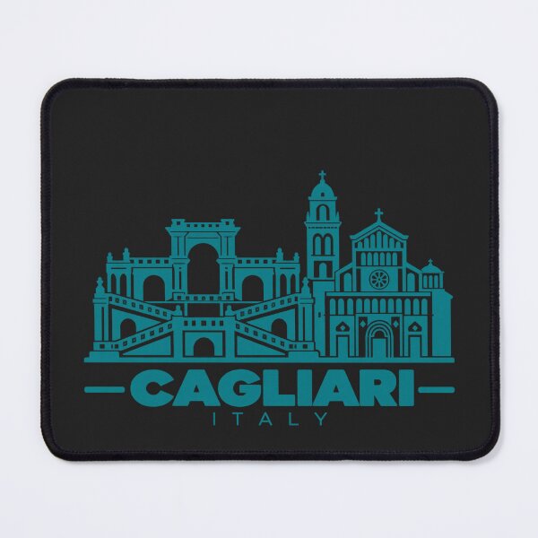 Item preview, Cagliari Italy Line Art Landmark Poster designed and sold by CMYKStudio.