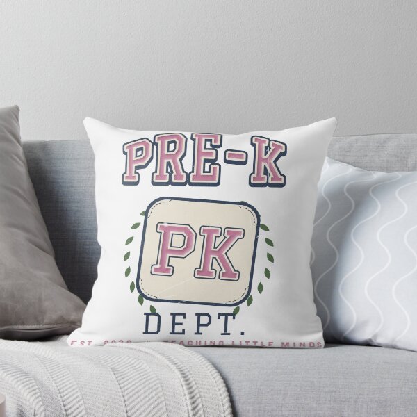 Item preview, Pre-K Dept Retro Varsity Preschool Teacher Team designed and sold by Good Little Days.