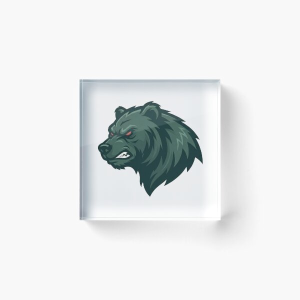 Item preview, Angry Bear Head designed and sold by funspms.