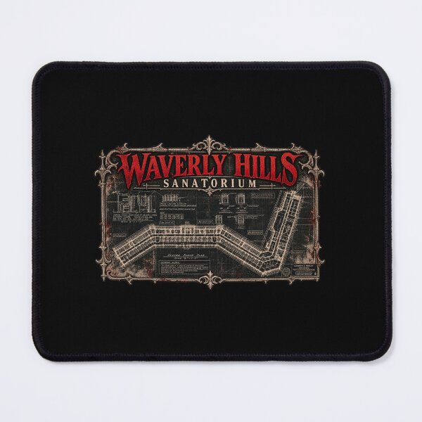 Item preview, Waverly Hills Sanatorium – Gothic Blueprint designed and sold by Moc666abaddon.