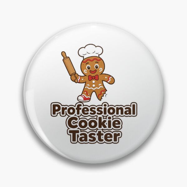 Item preview, Professional Cookie Taster Funny Gingerbread Man designed and sold by Artful-inks.