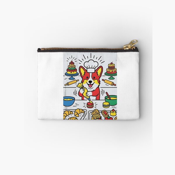 Item preview, Corgi French Pastry Chef designed and sold by PictoVibe.
