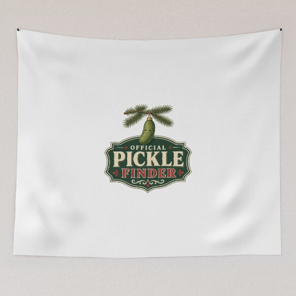 Item preview, Official Pickle Finder Christmas Pickle Tradition designed and sold by Artful-inks.