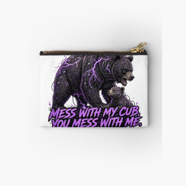 Item preview, Mess With My Cub You Mess With Me — Epilepsy Mama Bear designed and sold by MommaWarrior18.