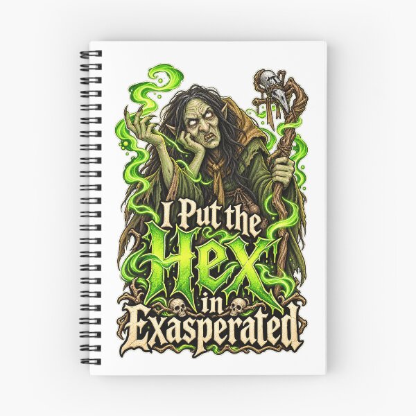 Item preview, Witch Humor – I Put the Hex in Exasperated designed and sold by Mystik-Media.