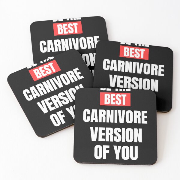 Item preview, BE THE BEST CARNIVORE VERSION OF YOU(1) designed and sold by CarnivoreGifts.