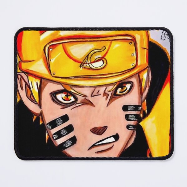 Item preview, Naruto Six Paths Sage Mode Kurama Chakra (FAN ART) designed and sold by Amanda-Drawing.