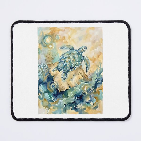 Item preview, Sea Turtle Marine Cartographer designed and sold by PictoVibe.