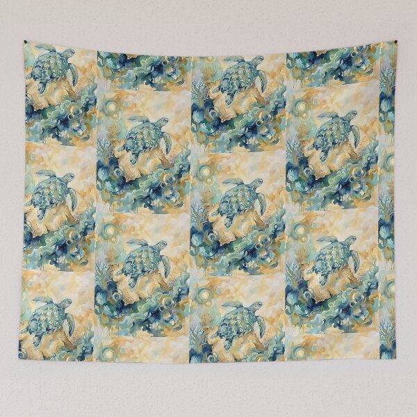Item preview, Sea Turtle Marine Cartographer designed and sold by PictoVibe.