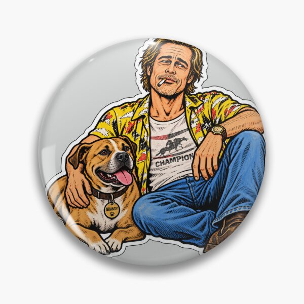 Item preview, Cliff and Brandy once upon a Time in Hollywood designed and sold by ArtaxLives.