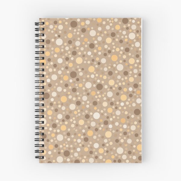 Item preview, Champagne Pebble Mosaic – Warm Beige and Caramel Polka Dot Pattern designed and sold by HO•Designs.