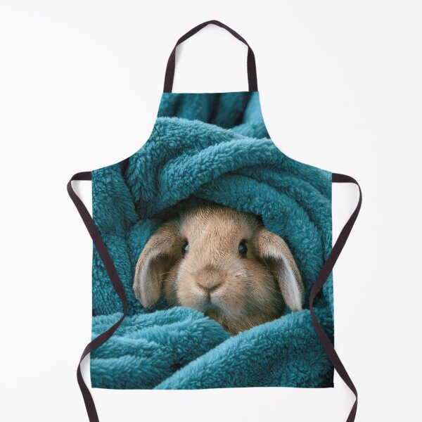 Item preview, Holland Lop Rabbit in Blanket 01 designed and sold by Elisabeth Lucas.