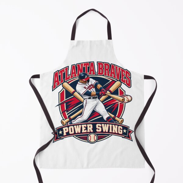 Item preview, Atlanta Braves Power Swing Heritage Emblem designed and sold by Dresut.