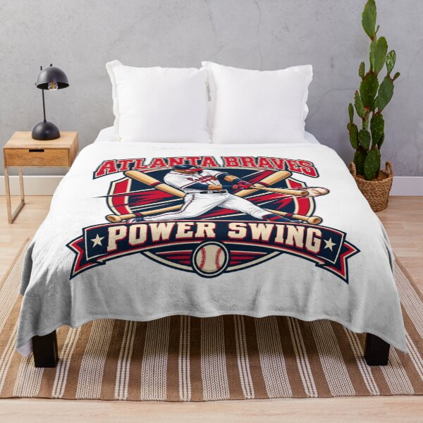 Item preview, Atlanta Braves Power Swing Heritage Emblem designed and sold by Dresut.