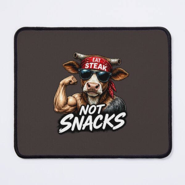 Item preview, Eat Meat Not Snacks designed and sold by CarnivoreGifts.
