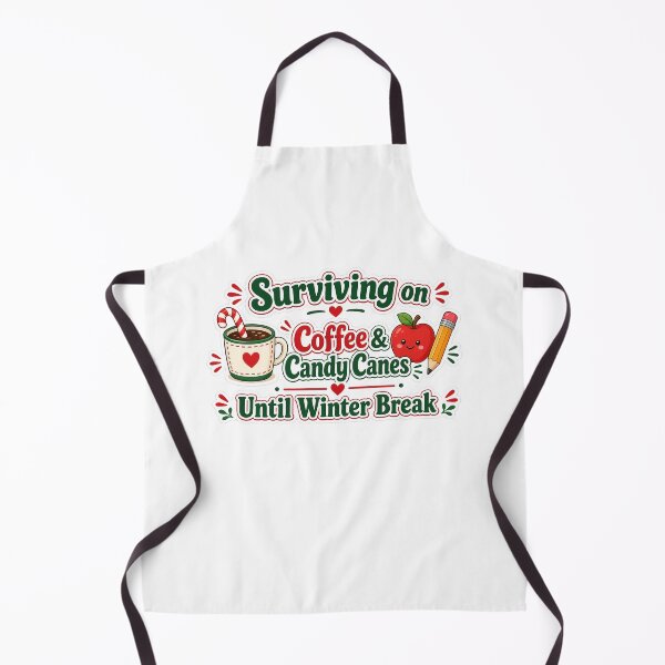 Item preview, Surviving on Coffee and Candy Canes Until Winter Break designed and sold by Artful-inks.