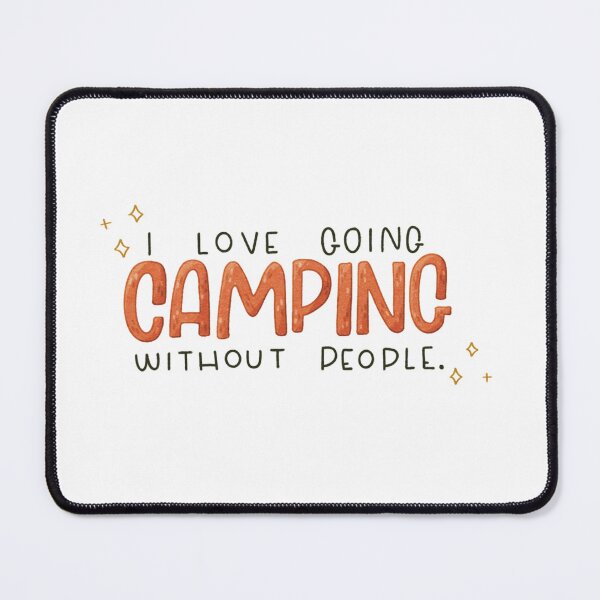Item preview, Camping without people designed and sold by StrawberriClover.