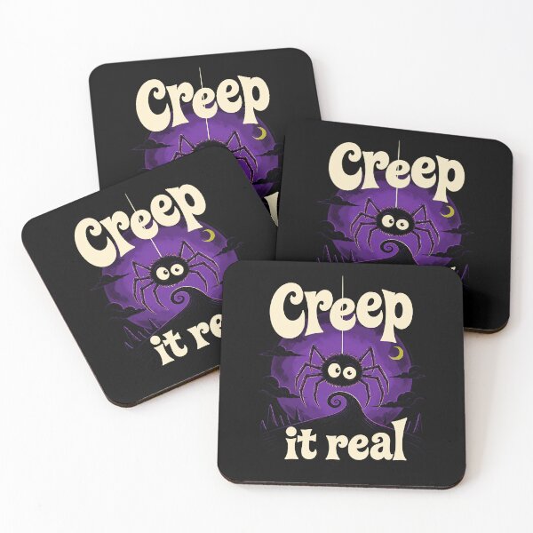 Item preview, Creep It Real Funny Halloween Pun Gift designed and sold by Say It With Ink.