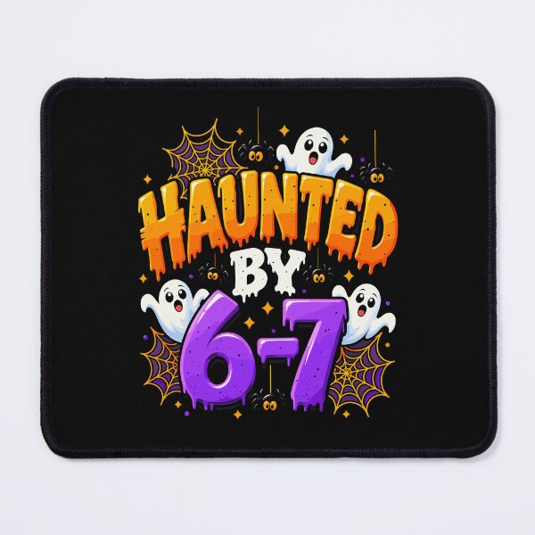 Item preview, Haunted By 6-7 Funny Halloween Ghost Meme Design designed and sold by stmpdwrld.