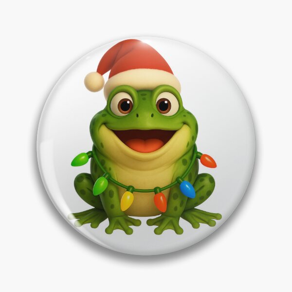 Item preview, Joyful Marsh Frog Christmas designed and sold by Sillytoe.